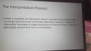 Python Program execution & Errors in python