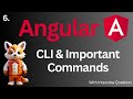 Angular CLI and Commands tutorial #6  | Complete Angular 17+ Course