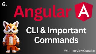 Angular CLI and Commands tutorial #6 | Complete Angular 17+ Course