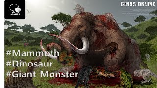 Mammoth In Dinosaurs_Epic Dinosaur game, Dinos online