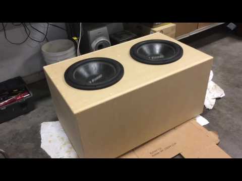 Sealed box build for 2-15 Sealed box build for 2-15