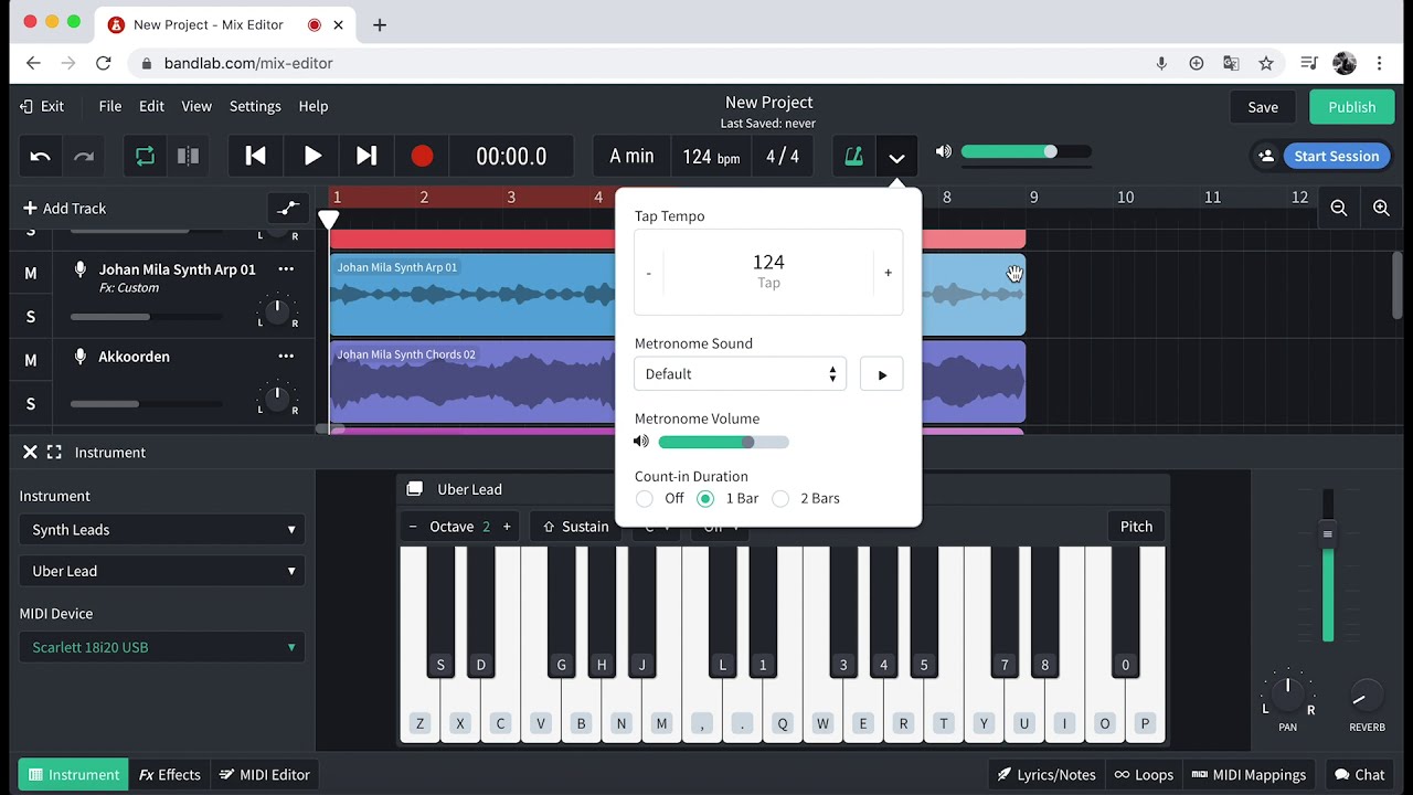 Beat Maken In Bandlab - Tutorial - YouTube