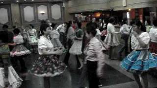 2009.01.18北京的美國方塊舞大方陣舞會square dance    Billlu2008