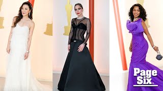 The best-dressed celebs at the 2023 Oscars: Michelle Yeoh, Rihanna, more | Page Six Celebrity News