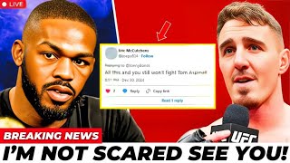 2 MINUTES AGO: JON JONES DROPS BOMBSHELL ON ASPINALL – IS HE REALLY AVOIDING HIM?