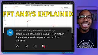 FFT in Python for ANSYS Data — Frequency Detection from Acceleration Signals