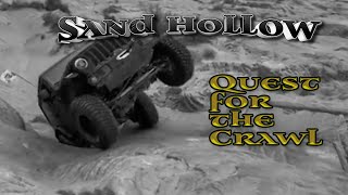 Sand Hollow Crawl.  Hold On!