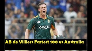 AB de Villiers Fastest Batting vs Australia | Glenn McGrath,Shane Watson,