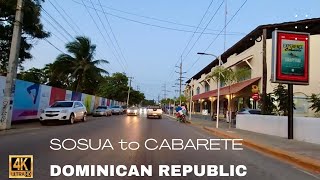 Driving from Sosua to Cabarete, Dominican Republic 4K