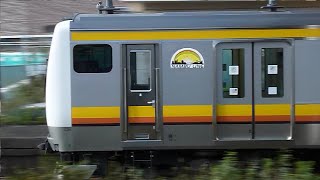 E233系8000番台N2編成南武線 川崎駅発車