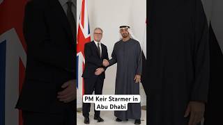 PM Keir Starmer meets His Highness Sheikh Mohamed bin Zayed Al Nahyan, President of the UAE