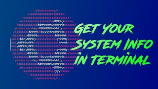 Get Your System Info in Terminal ( Command Line ) | Linux Terminal | Neofetch |