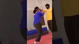 Prabhas and Anushka Shetty Fight Practice 😍🔥 | Baahubali Devasena | BTS ⚡