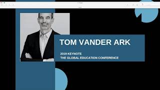 2019 KEYNOTE:   Tom Vander Ark