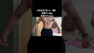 #fitness #筋トレ #ジム #vlog #成長記録 #継続は力なり