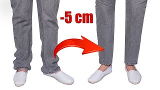 A new way how to hem jeans quickly and easily!