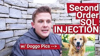 Stealing Data with Second Order SQL Injection