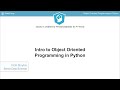 Python Tutorial: Intro to Object Oriented Programming in Python