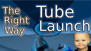 How to launch out of tubes - The Right Way! (Echo VR)