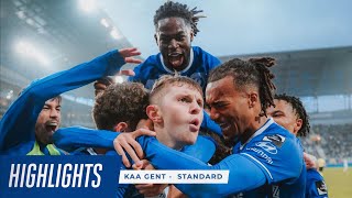 🎬 KAA Gent - Standard de Liège: 5-0 (MD14 JPL)