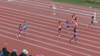 小4女子100m決勝1組_第27回川崎静一郎記念陸上20160922