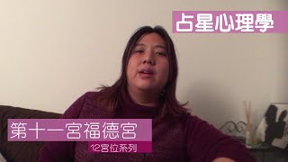 解析星座命盤的第十一宮 | 占星入門教學課程 | 占星心理學