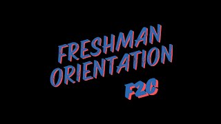 Freshman Orientation- Focus 2 Career Assignment