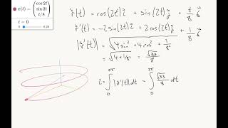 13.3-1 Arc Length Along a Space Curve