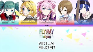 【バーチャル・シンガーver. 】Flyway (Color Coded Lyrics)【カバー】