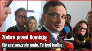 Zbigniew Ziobro zeznaje przed Komisją Śledczą | Gazeta.pl