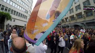 Gay Pride Brussel 2018 - Belgian Gay Pride parade (4K)