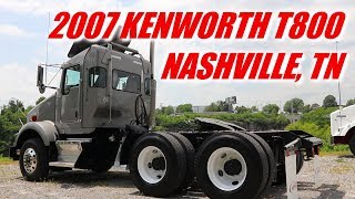 For Sale: 2007 Kenworth T800 Day Cab Stock #383009 - Cummins ISX400