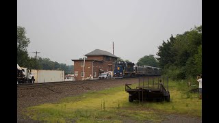 Engineer Frank Strunk's Retirement Run; CNJ On CNJ