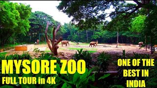 Mysore Zoo 4K Best Zoo in India - Must Do for Wildlife Lovers l Mysore Tourism l Karnataka Tourism