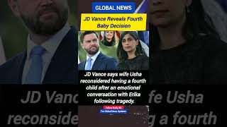 JD Vance Reveals Emotional Reason Usha Vance Agreed to a Fourth Child | Heartfelt Family Story