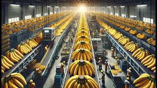 The Secret Behind Harvesting Billions of Bananas: The Untold Story of Modern Mega Factories