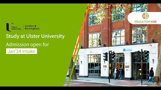 Study in UK with affordable tuition fees at Ulster University | January 2024 Intake