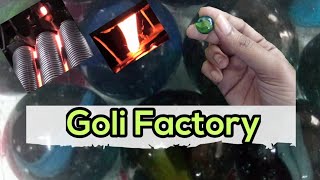 Goli Factory| Small scale business|Glass Marbel Making process