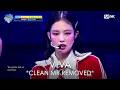 [CLEAN MR REMOVED] JENNIE (제니) - Mantra | Mnet Mcountdown 241017 MR제거