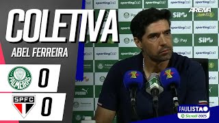 COLETIVA ABEL FERREIRA | AO VIVO | Palmeiras x São Paulo - Paulistão 2025