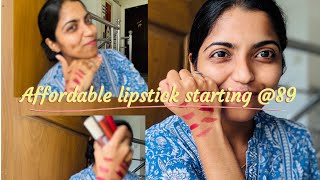 Affordable lipstick 😱89₹