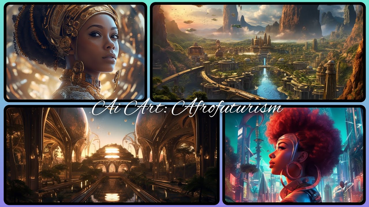 Afrofuturism Art Reimagined Through Ai Youtube