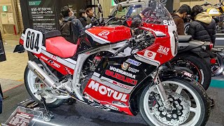 YOSHIMURA SUZUKI GSX-R750 DAYTONA200 RACER REPLICA IN 2024 TOKYO MOTOR CYCLE SHOW