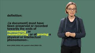 Part 1: Document analysis with Hilde Reinertsen