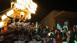 平成30年 大道 JAラスト 太子町山田地区科長神社夏祭り 南河内だんじり祭り