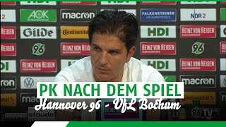 PK nach dem Spiel | Hannover 96 - VfL Bochum