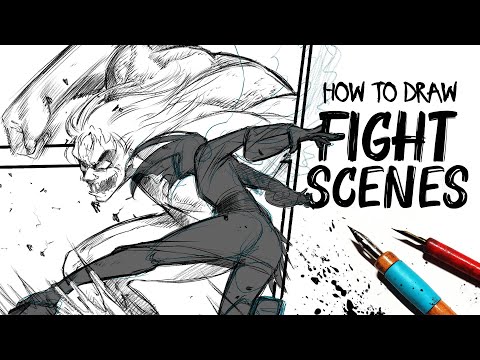 How To Draw Fight Scenes Drawlikeasir Youtube