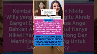 MASYAALLAH BEGINILAH KEDEKATAN DAN KEBAIKAN #NIKITAWILLY DGN ALM #VANESSAANGEL