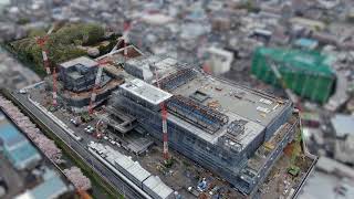 《ドローン空撮》ところざわサクラタウン建設中⑤2019年4月8日撮影 / Tokorozawa Sakura Town Under Construction Drone