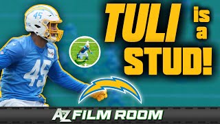 Chargers Rookie EDGE Tuli Tuipulotu is a Future Star: Film Breakdown